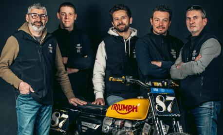 Speed Twin Flat Track