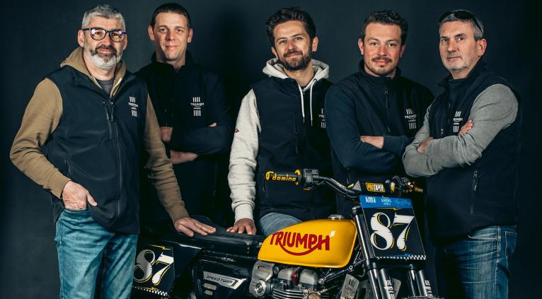 Speed Twin Flat Track
